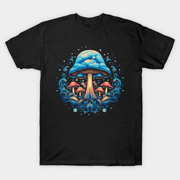 Magic Mushroom Dreams T-Shirt by ArtLegend99